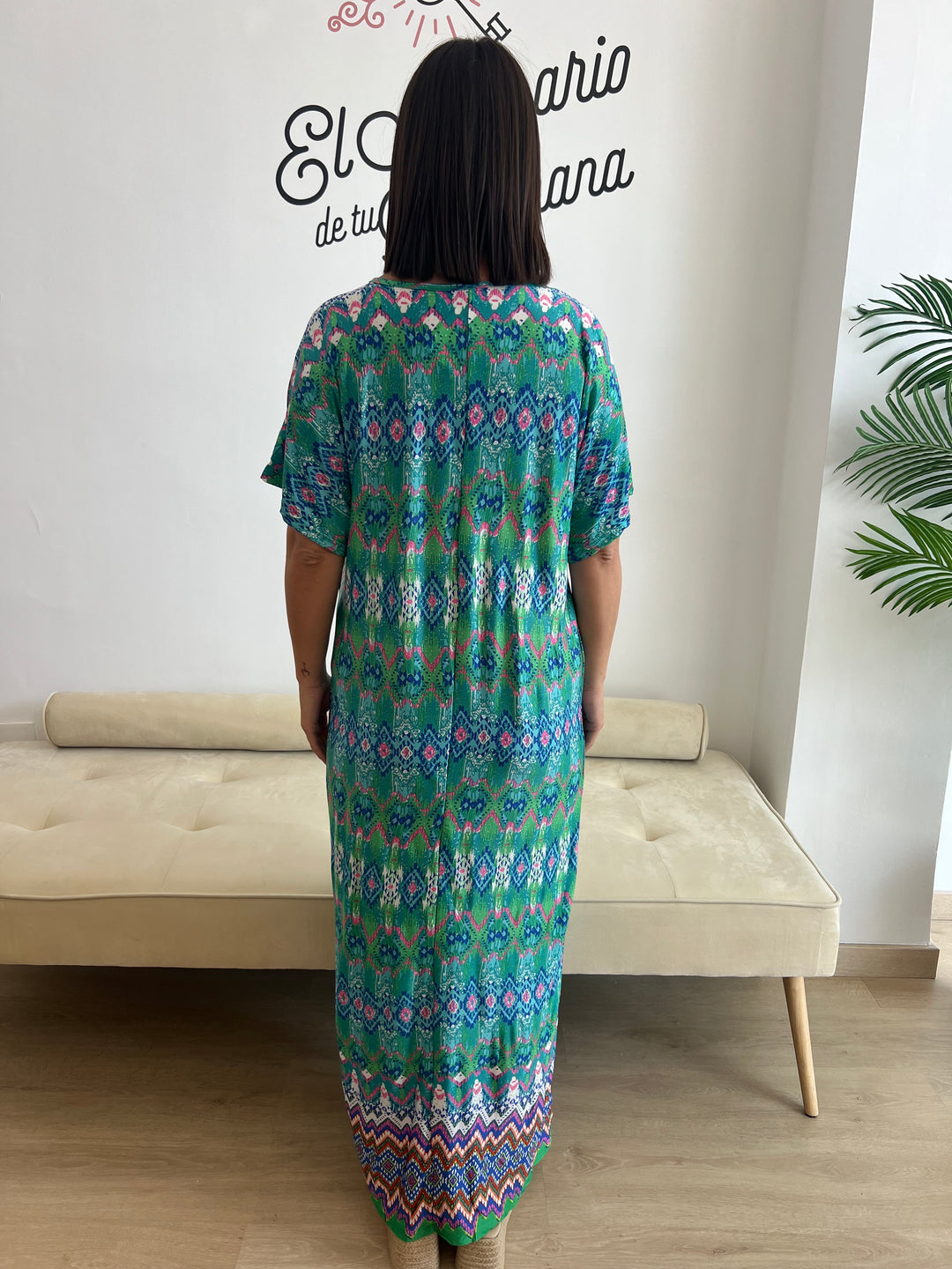 Vestido Anisa verde