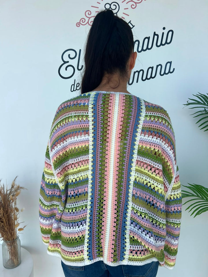 Chaqueta Laura rosa