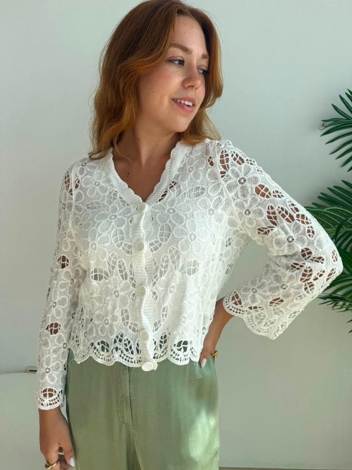Chaqueta Álex blanca