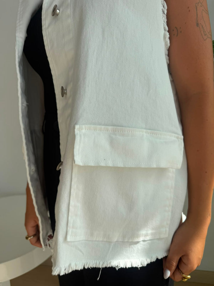 Chaleco Estela denim