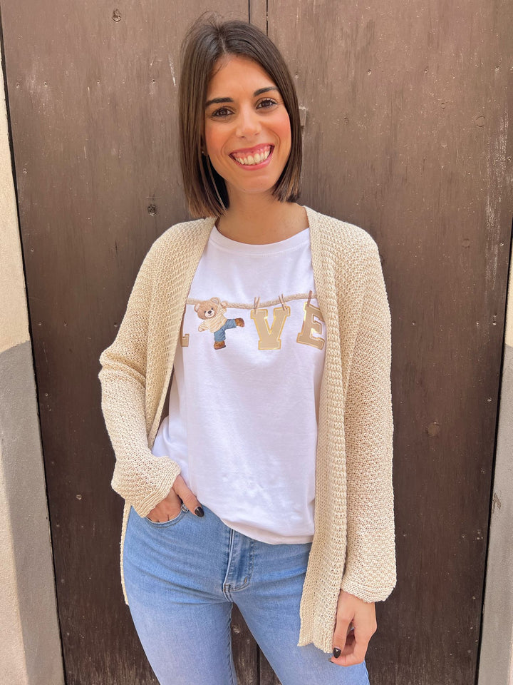 Chaqueta María beige