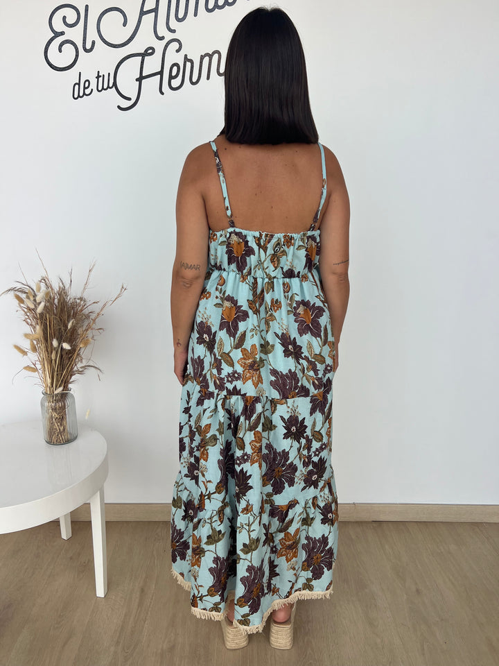 Vestido Manvi azul