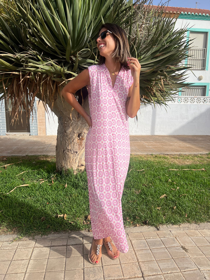 Vestido Chiara rosa
