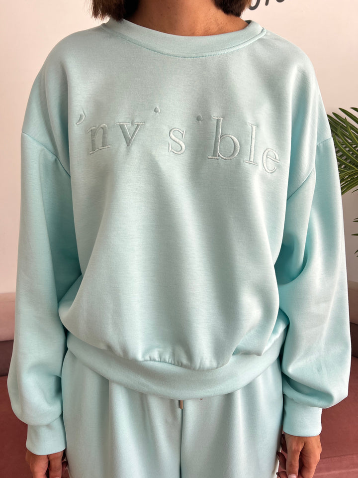Conjunto Invisible turquesa