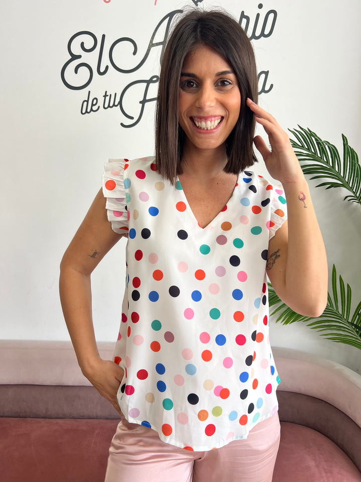 Blusa Lunares