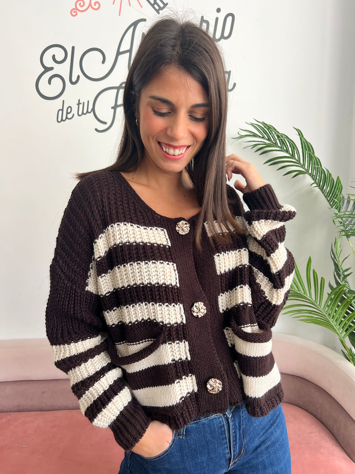 Chaqueta Karen marrón