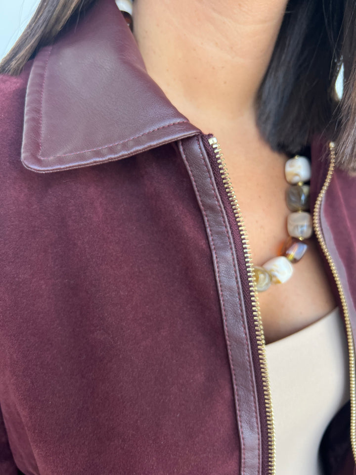 Chaqueta Sonia vino