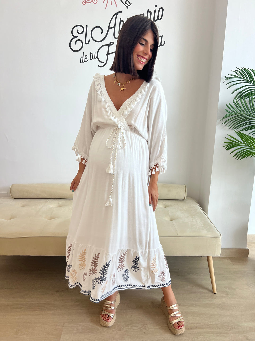 Vestido Altea blanco