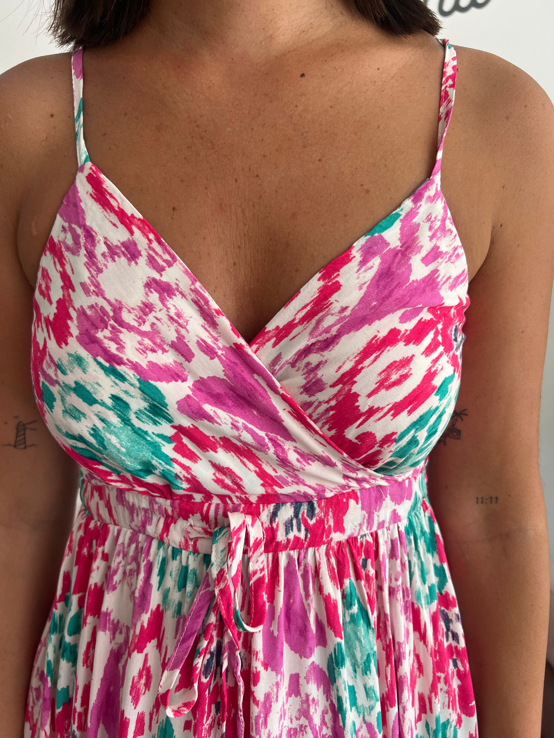 Vestido Sire fucsia