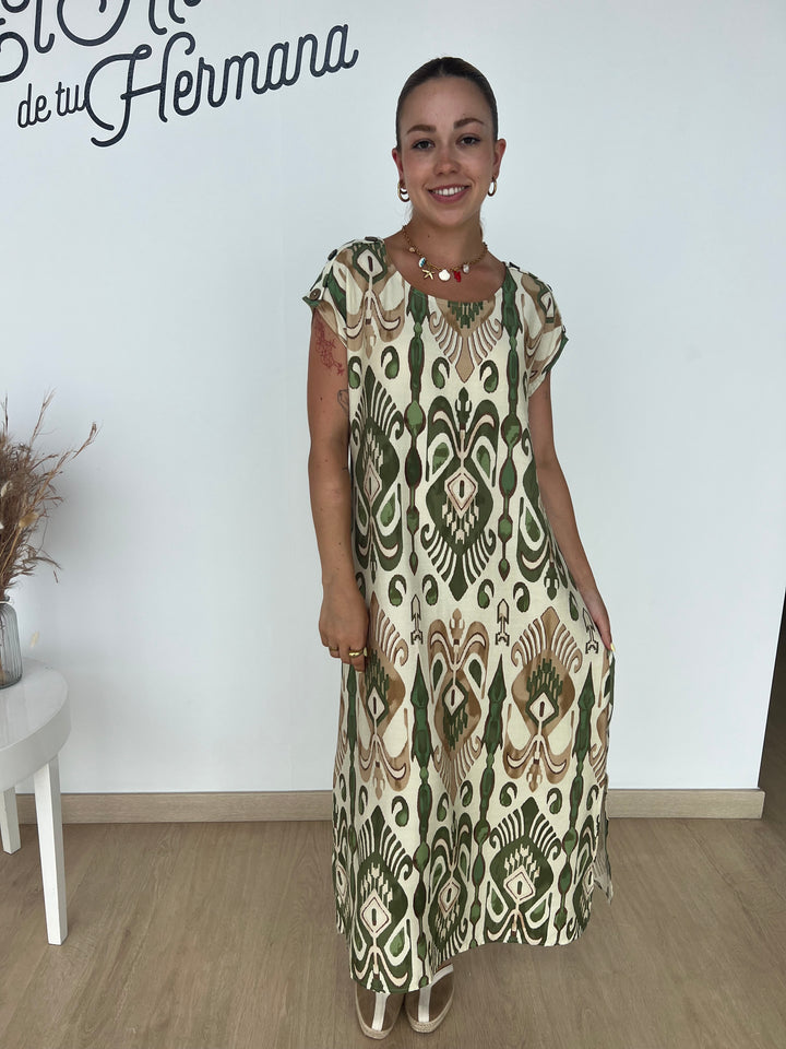 Vestido Morgane verde