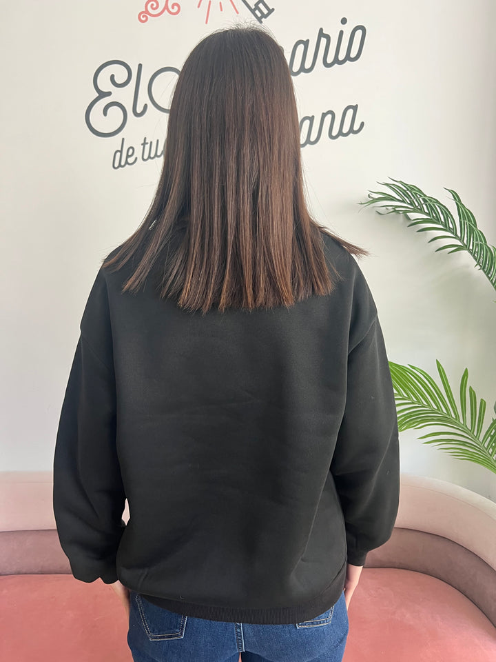 Sudadera Marilyn negro