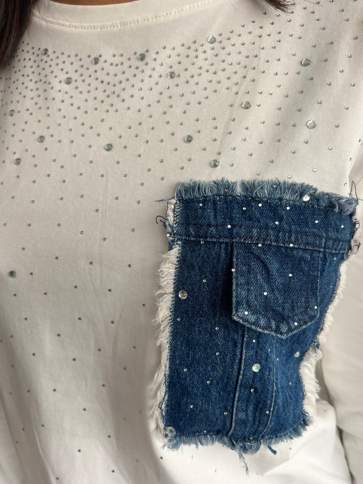 Camiseta Ainhoa blanco