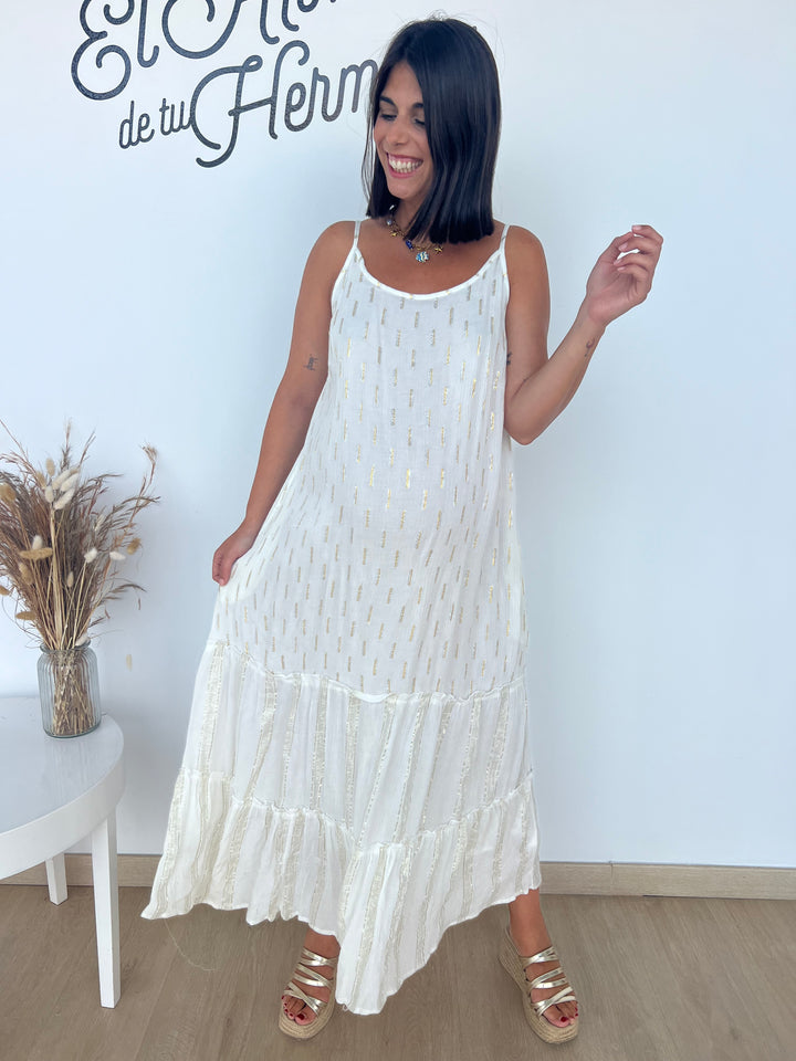 Vestido Yasmina blanco
