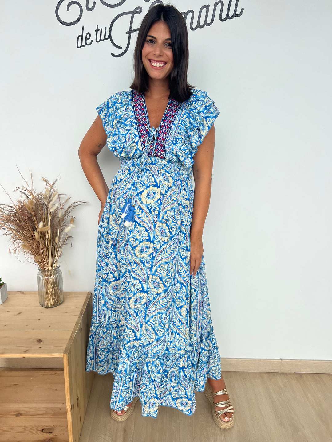 Vestido Korma azul