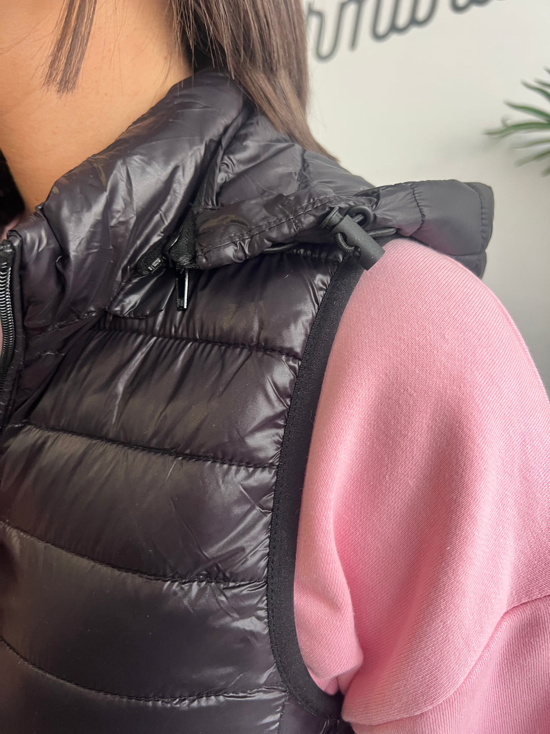 Chaleco Mónica negro