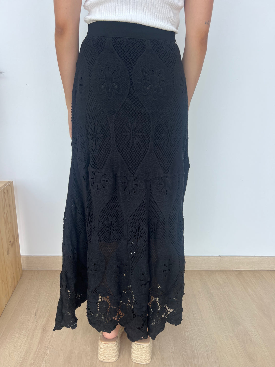 Falda Nuria negro