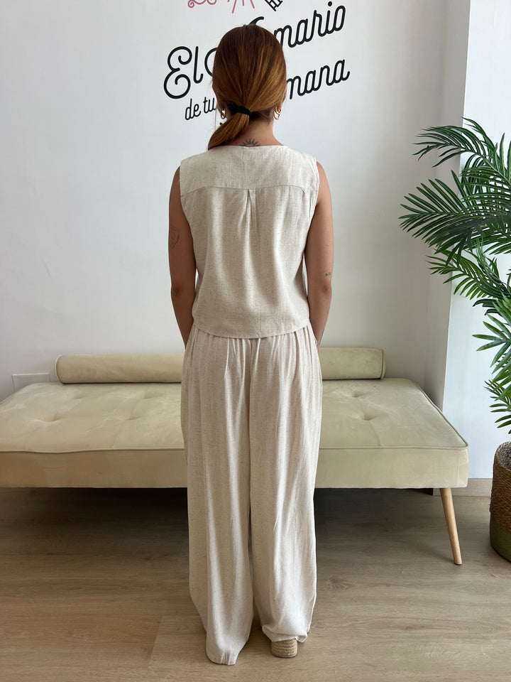 Conjunto Rakel beige