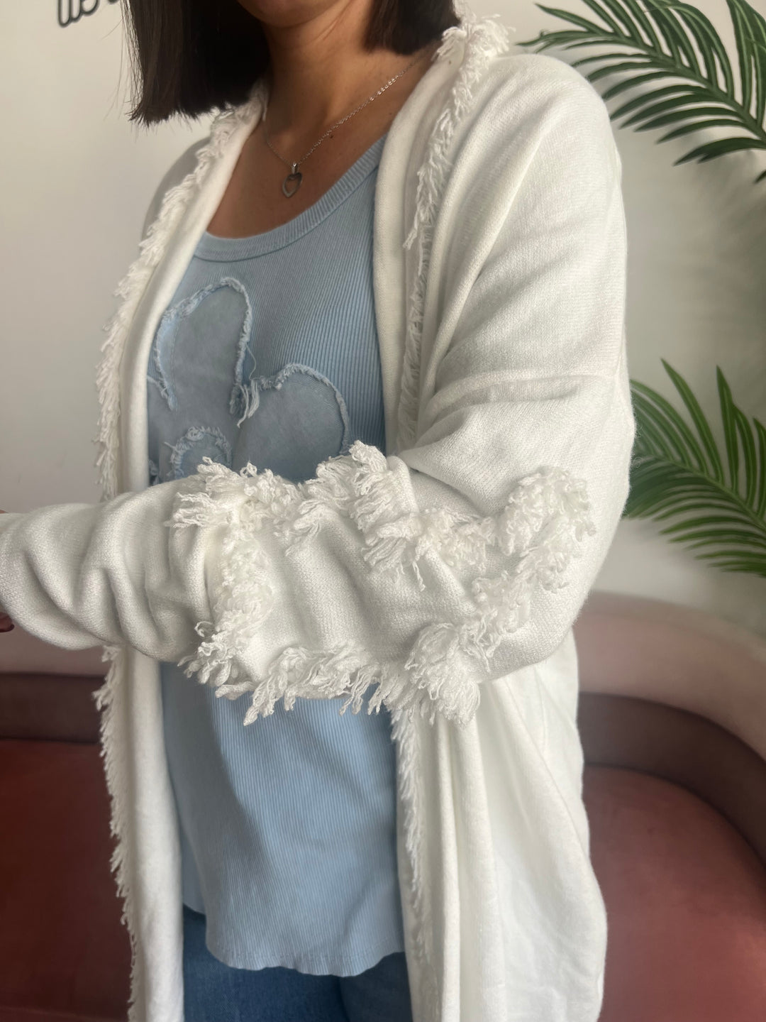 Chaqueta Estrellas blanco