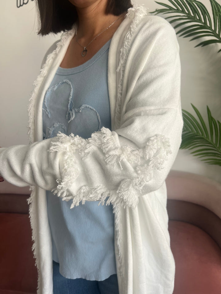 Chaqueta Estrellas blanco