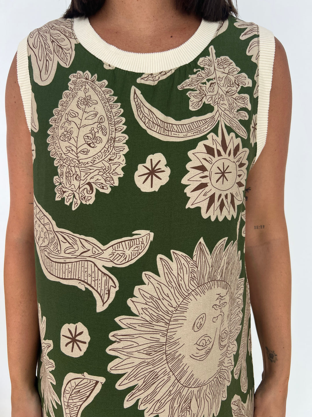 Vestido Saray verde
