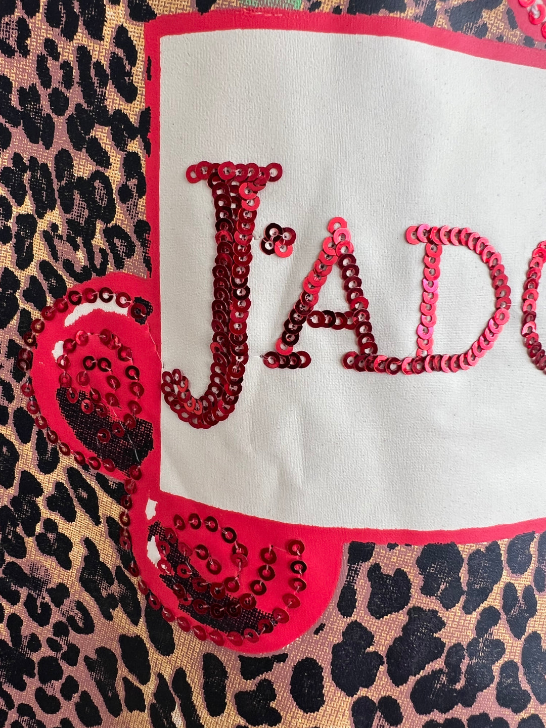 Sudadera J’adore rojo