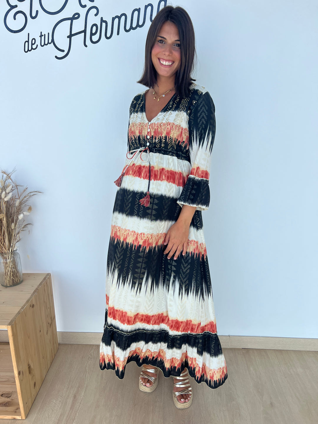 Vestido Manuela coral