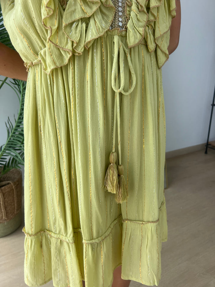 Vestido Saona verde