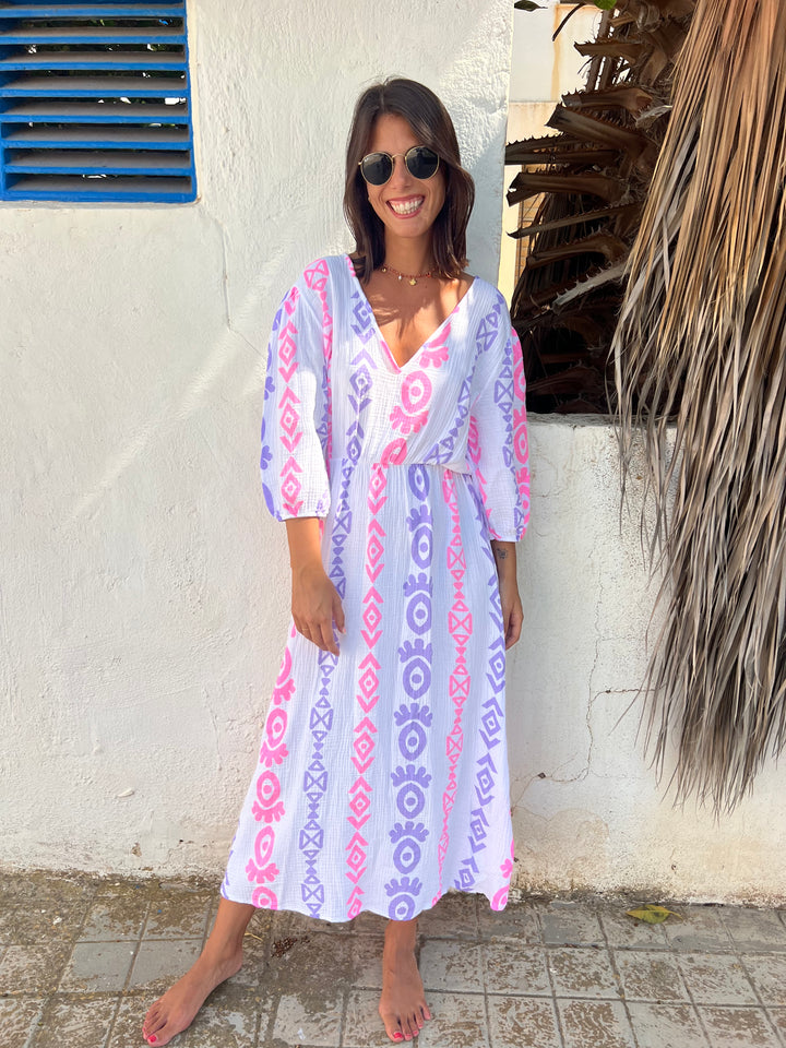 Vestido Kalea malva
