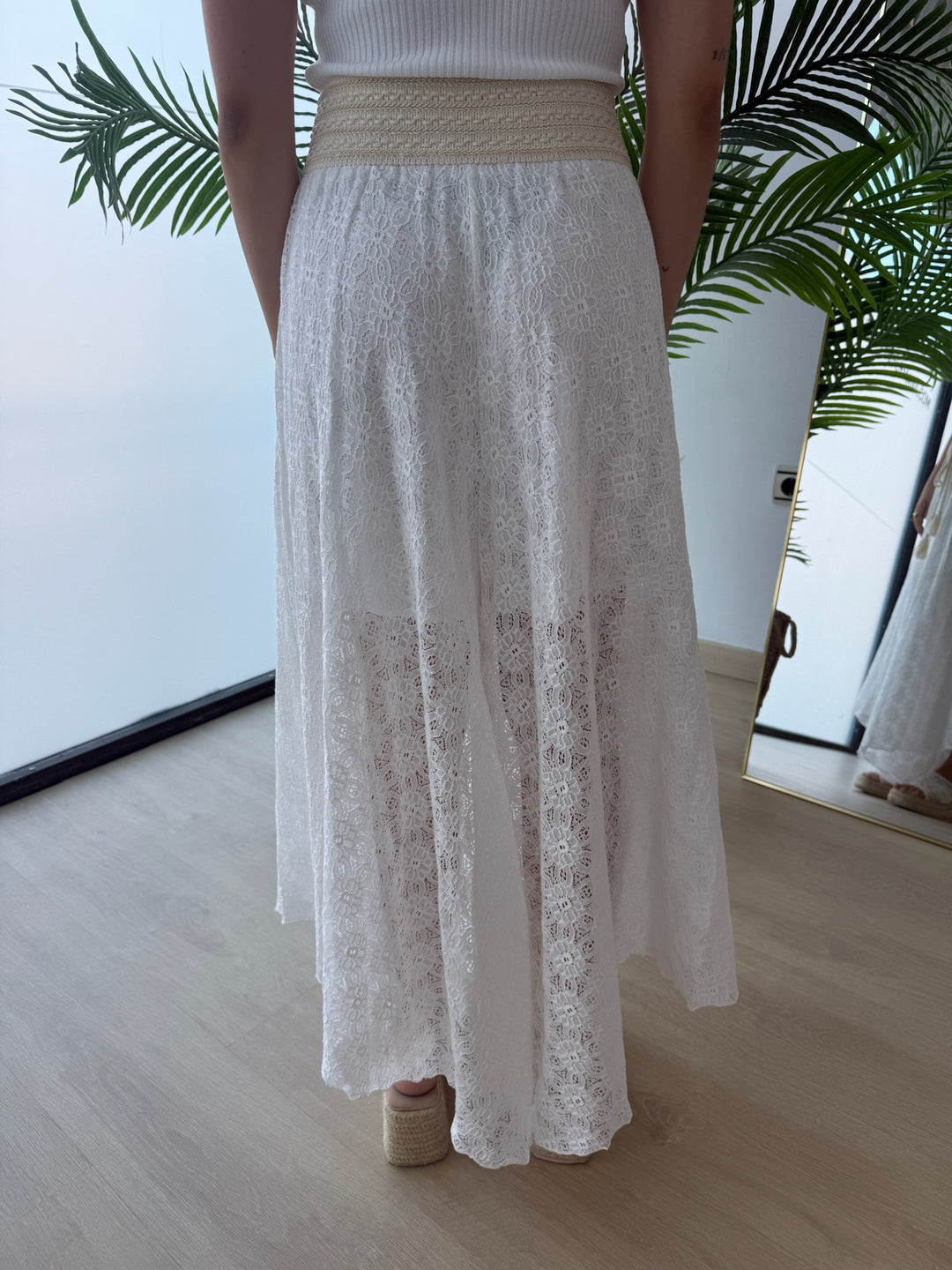Pantalón Encaje