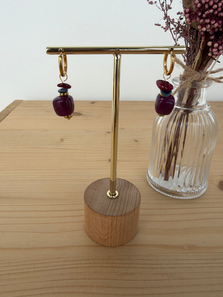 Pendientes Desi (acero)