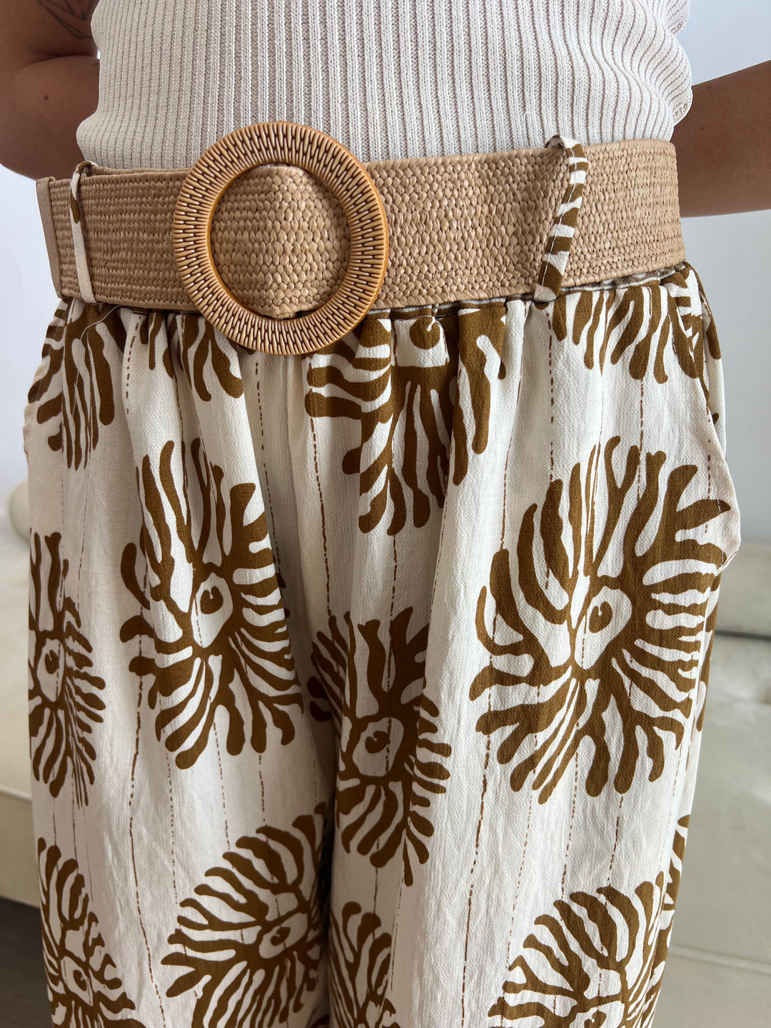 Pantalón Hana camel
