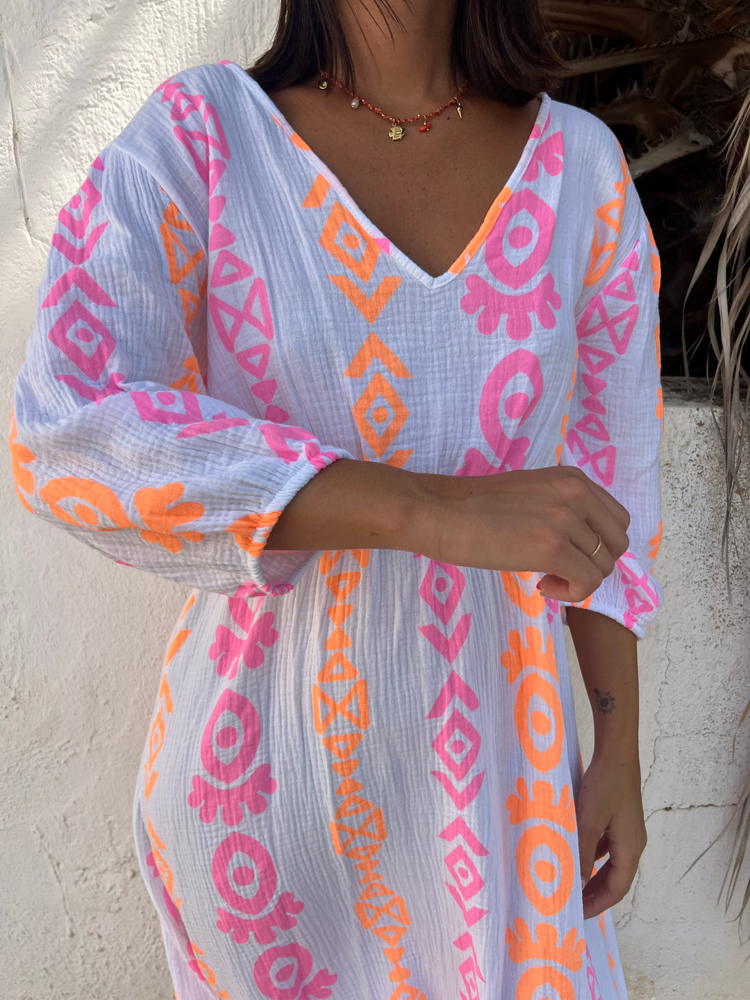 Vestido Kalea naranja