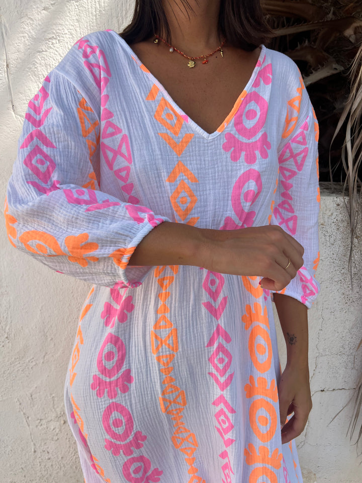 Vestido Kalea naranja