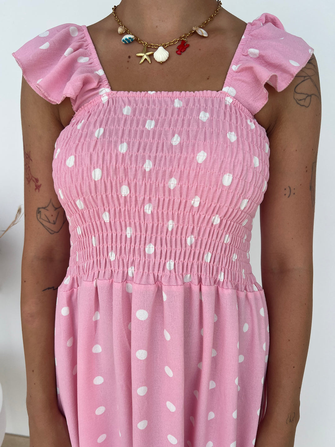 Vestido Violeta rosa