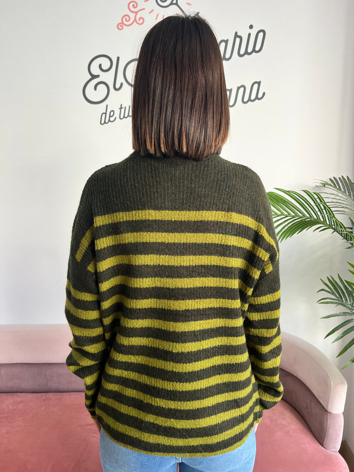 Jersey Carlota verde oscuro