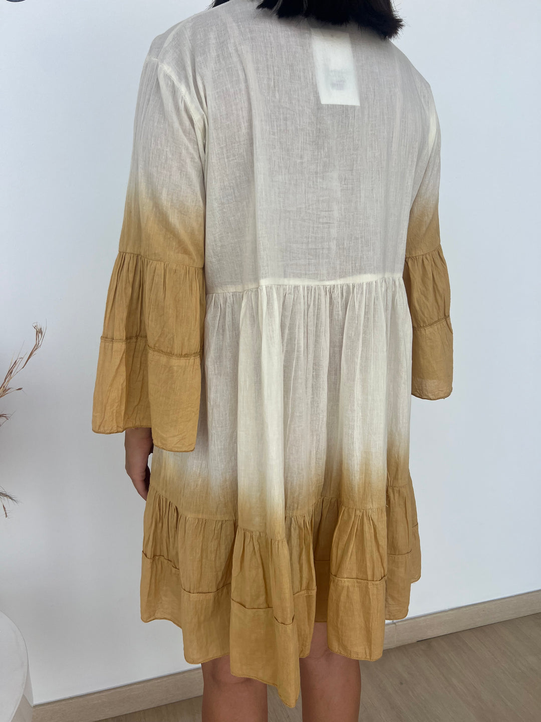 Vestido Miriam beige