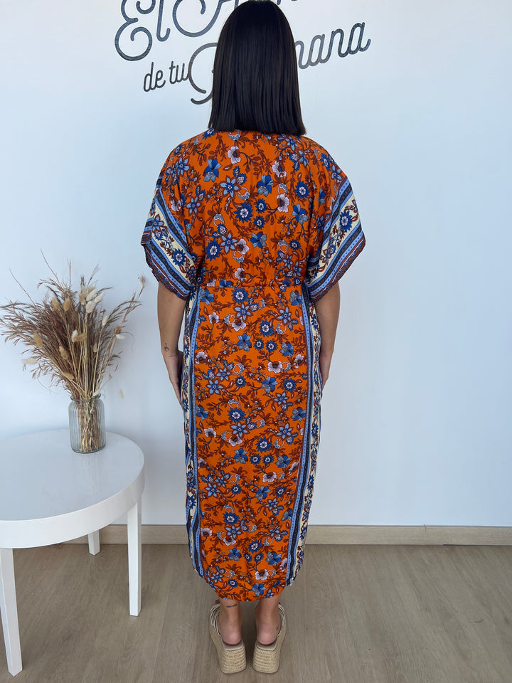 Vestido Erika naranja
