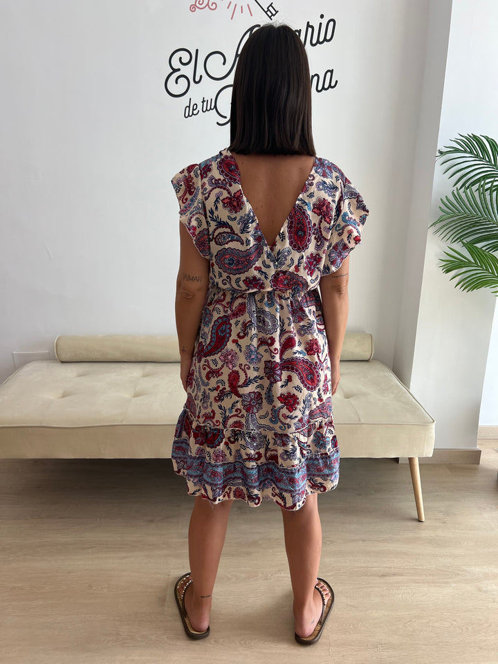 Vestido Chelo rojo