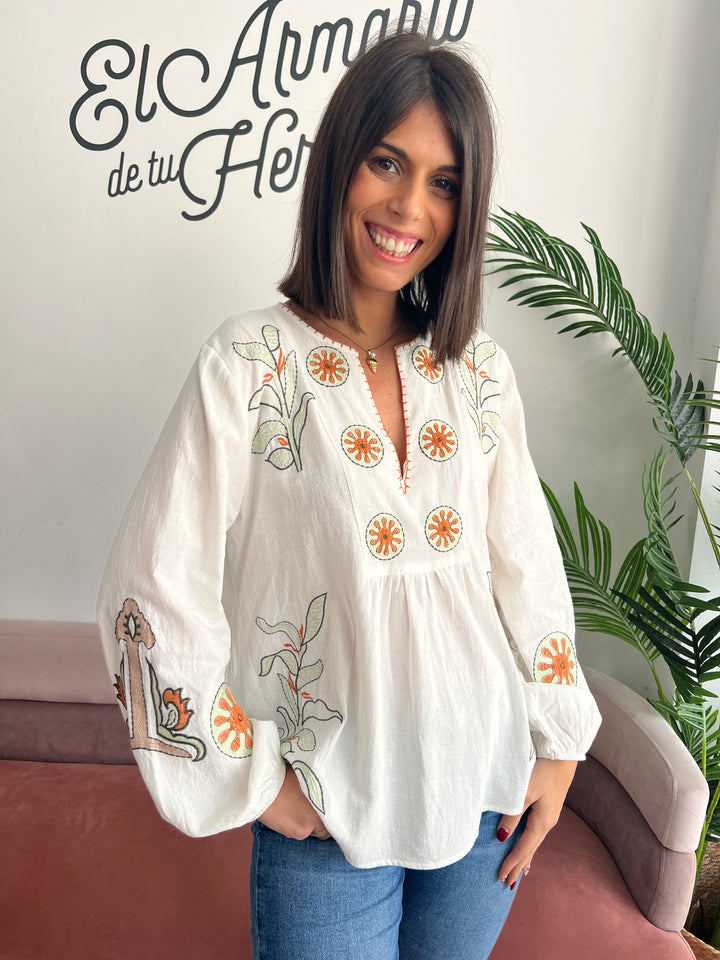 Blusa Molly blanco
