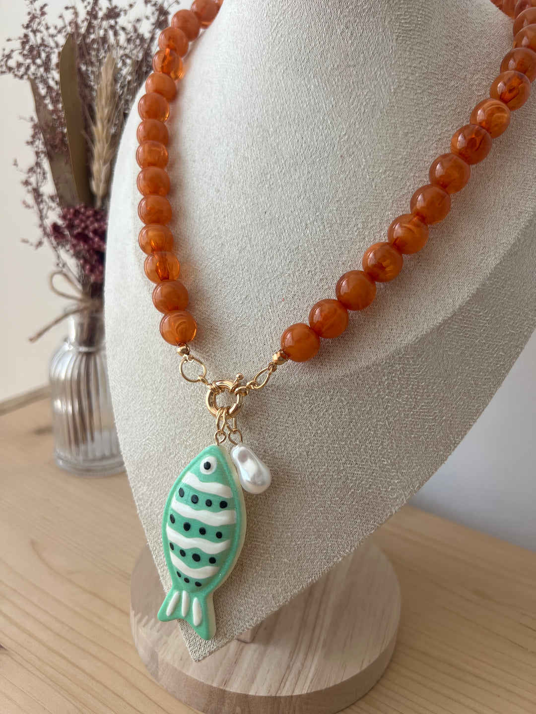 Collar Verano teja