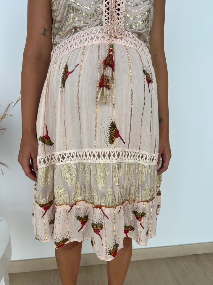 Vestido Fabiana rosa