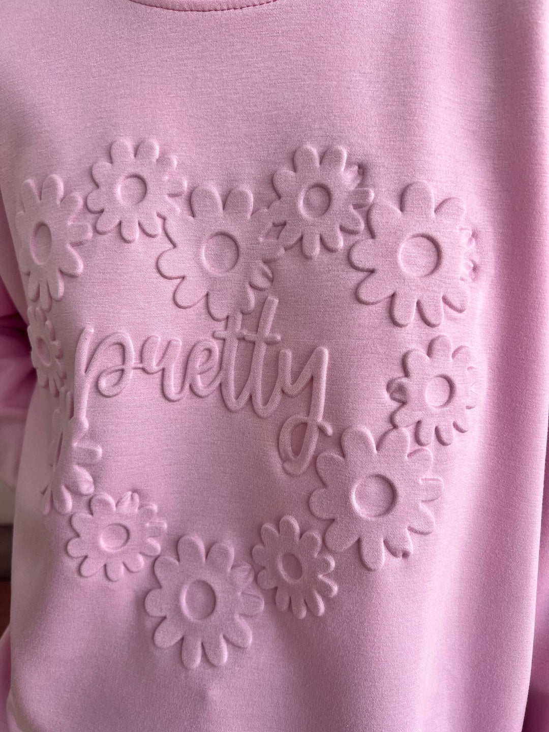 Sudadera Pretty rosa