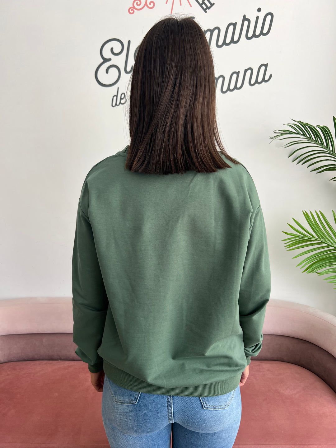 Sudadera Rolling verde