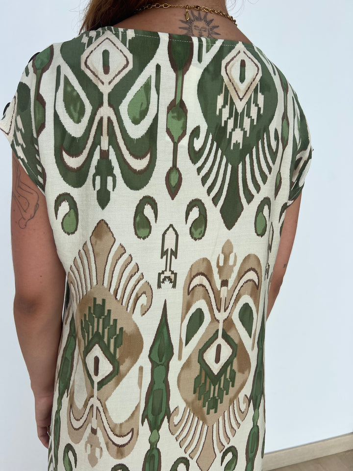 Vestido Morgane verde