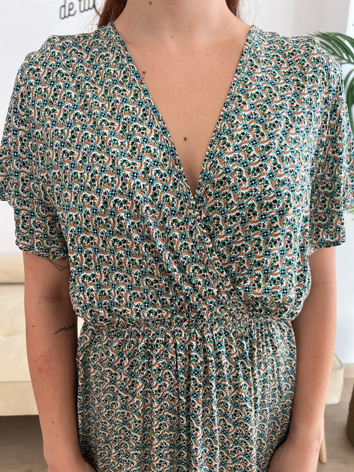 Vestido Pilar camel