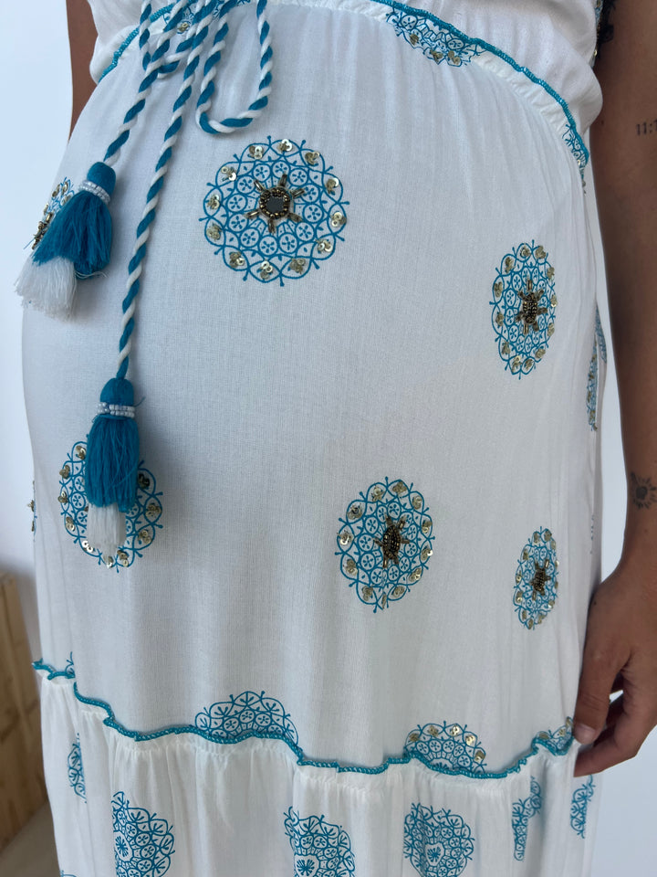 Vestido Paloma azul
