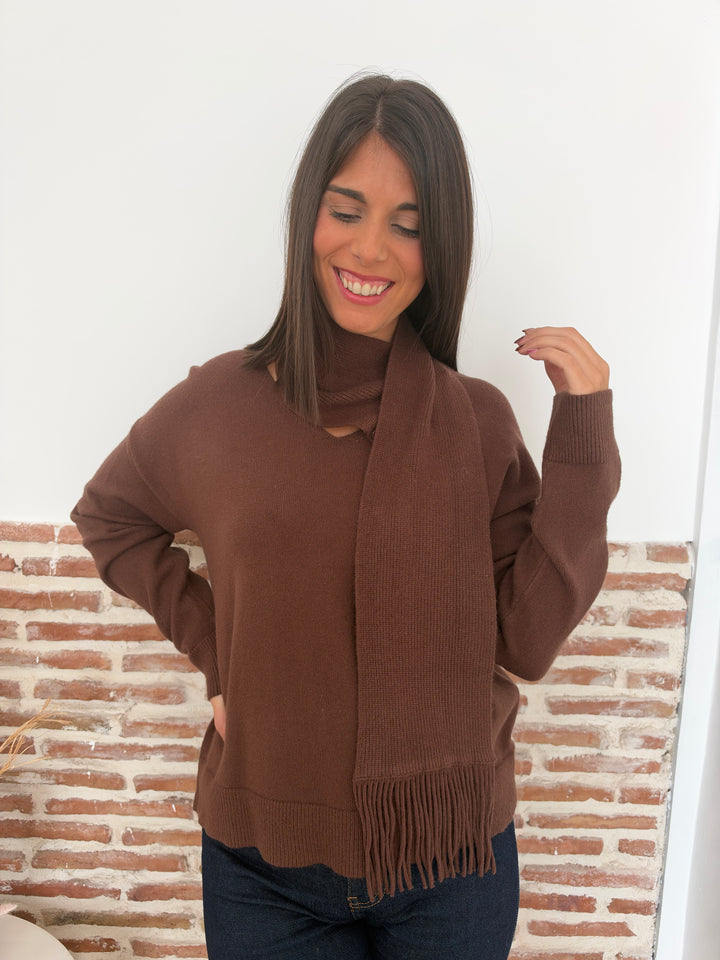 Jersey Tricia marrón