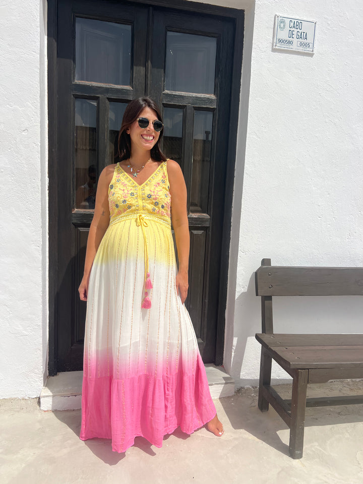 Vestido Tropea Fucsia