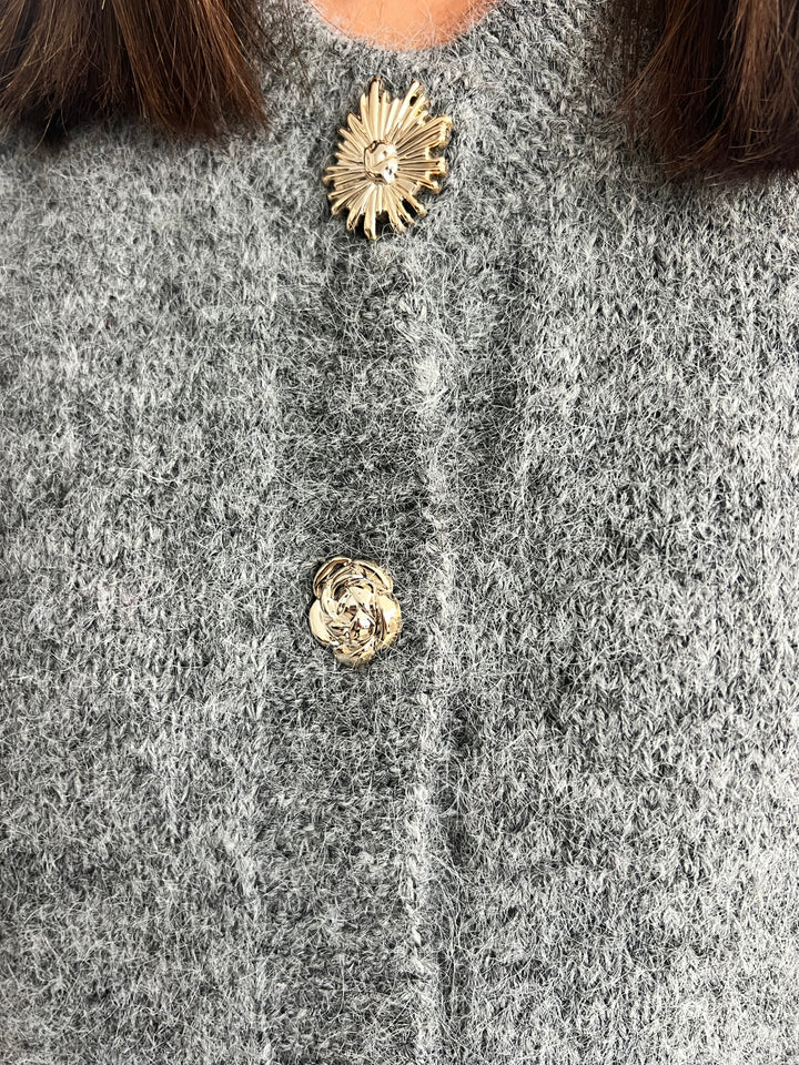 Chaleco Valentina gris