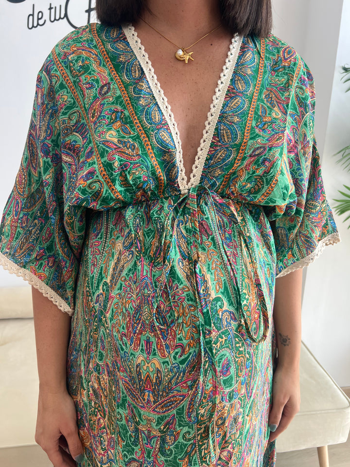 Vestido Selena verde